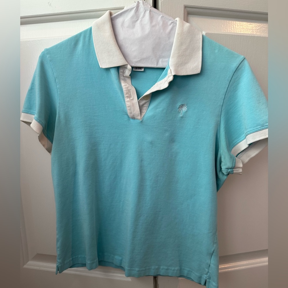 Women’s Blue Lily Pulitzer Collared Shirt